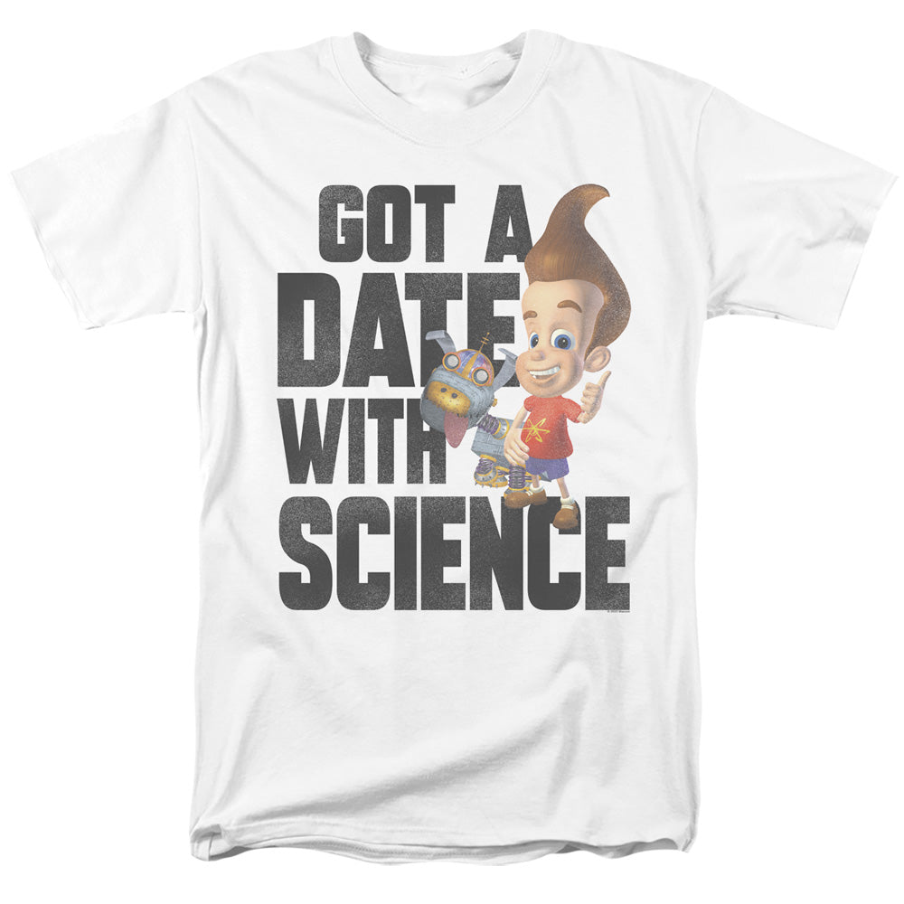 Jimmy Neutron Jimmy Neutron Science Mens T Shirt White