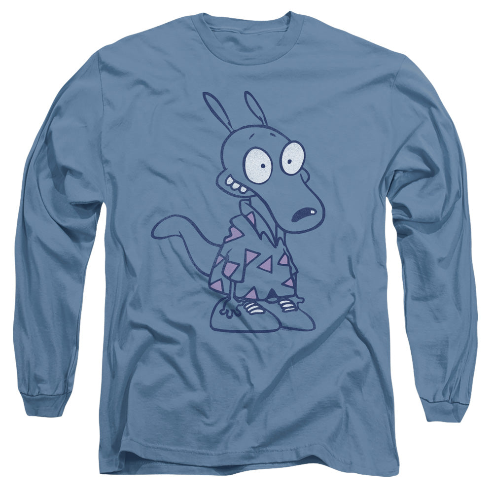 Rocko'S Modern Life Rocko Shirt Mens Long Sleeve Shirt Carolina Blue