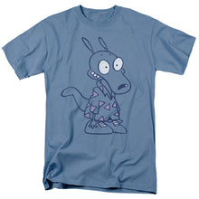 Load image into Gallery viewer, Rockos Modern Life Rocko Shirt Mens T Shirt Carolina Blue

