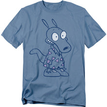 Load image into Gallery viewer, Rockos Modern Life Rocko Shirt Mens T Shirt Carolina Blue
