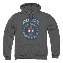 Load image into Gallery viewer, New York City Bomb Squad Mens Hoodie Charcoal
