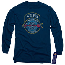 Load image into Gallery viewer, New York City Highway Patrol Mens Long Sleeve Shirt Navy
