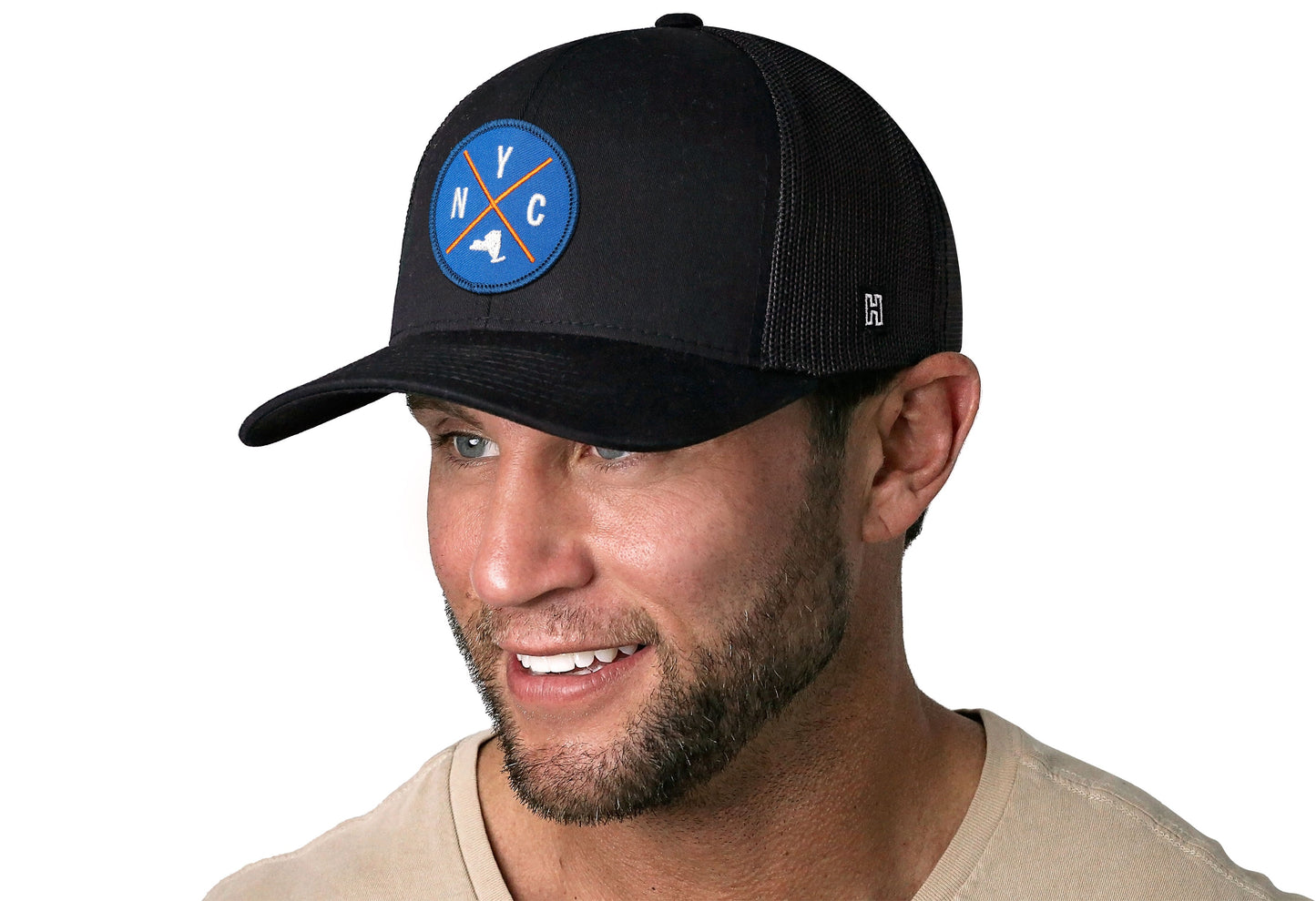 New York City Trucker Haka Hat Black NYC X Snapback