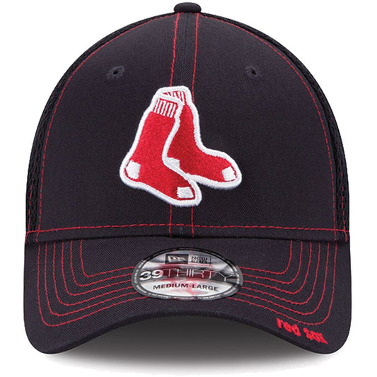 Boston Red Sox - Navy Blue Neo 39Thirty Stretch Fit Hat New Era