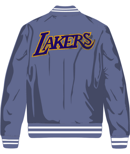 Los Angeles Lakers - Oversized Varsity Jacket