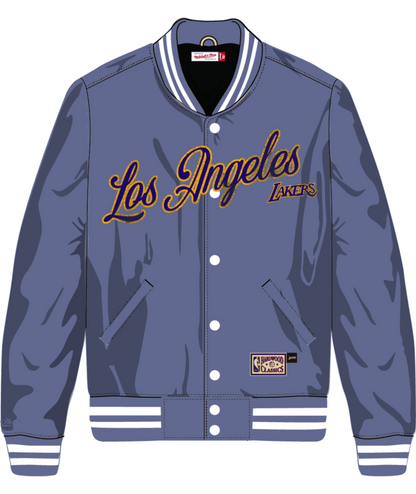 Los Angeles Lakers - Oversized Varsity Jacket