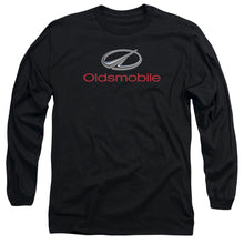 Load image into Gallery viewer, Oldsmobile Modern Logo Mens Long Sleeve Shirt Black
