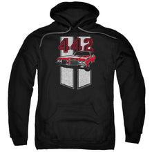 Load image into Gallery viewer, Oldsmobile 442 Mens Hoodie Black
