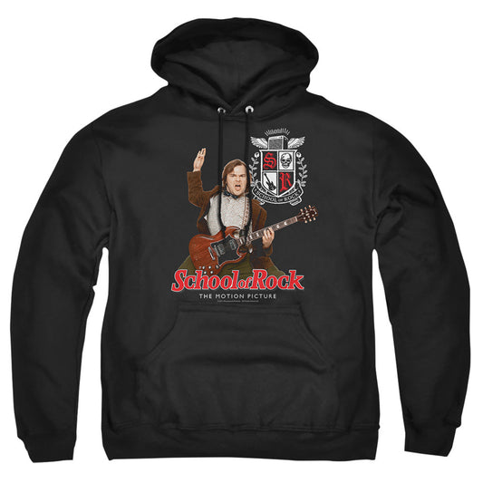 School Of Rock The Teacher Is In Mens Hoodie Black