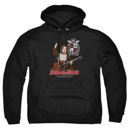 School Of Rock The Teacher Is In Mens Hoodie Black