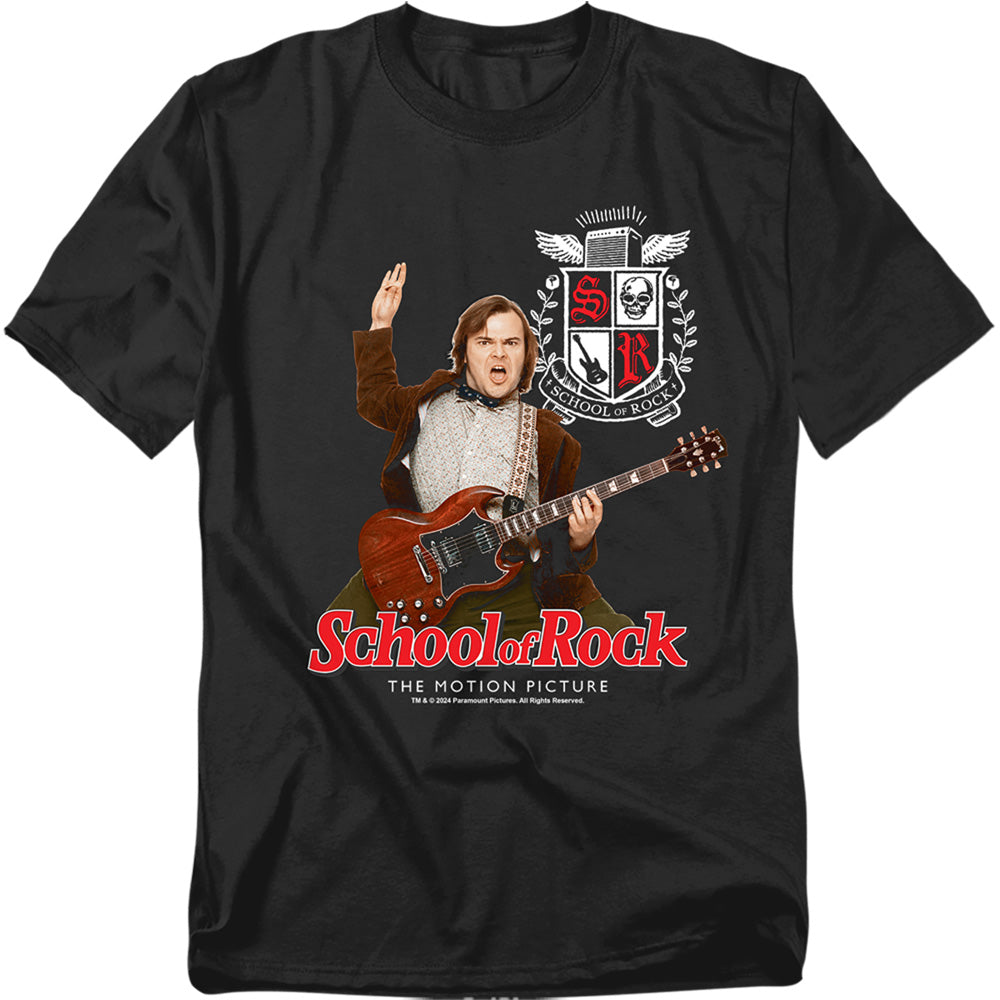 School Of Rock The Teacher Is In Mens T Shirt Black