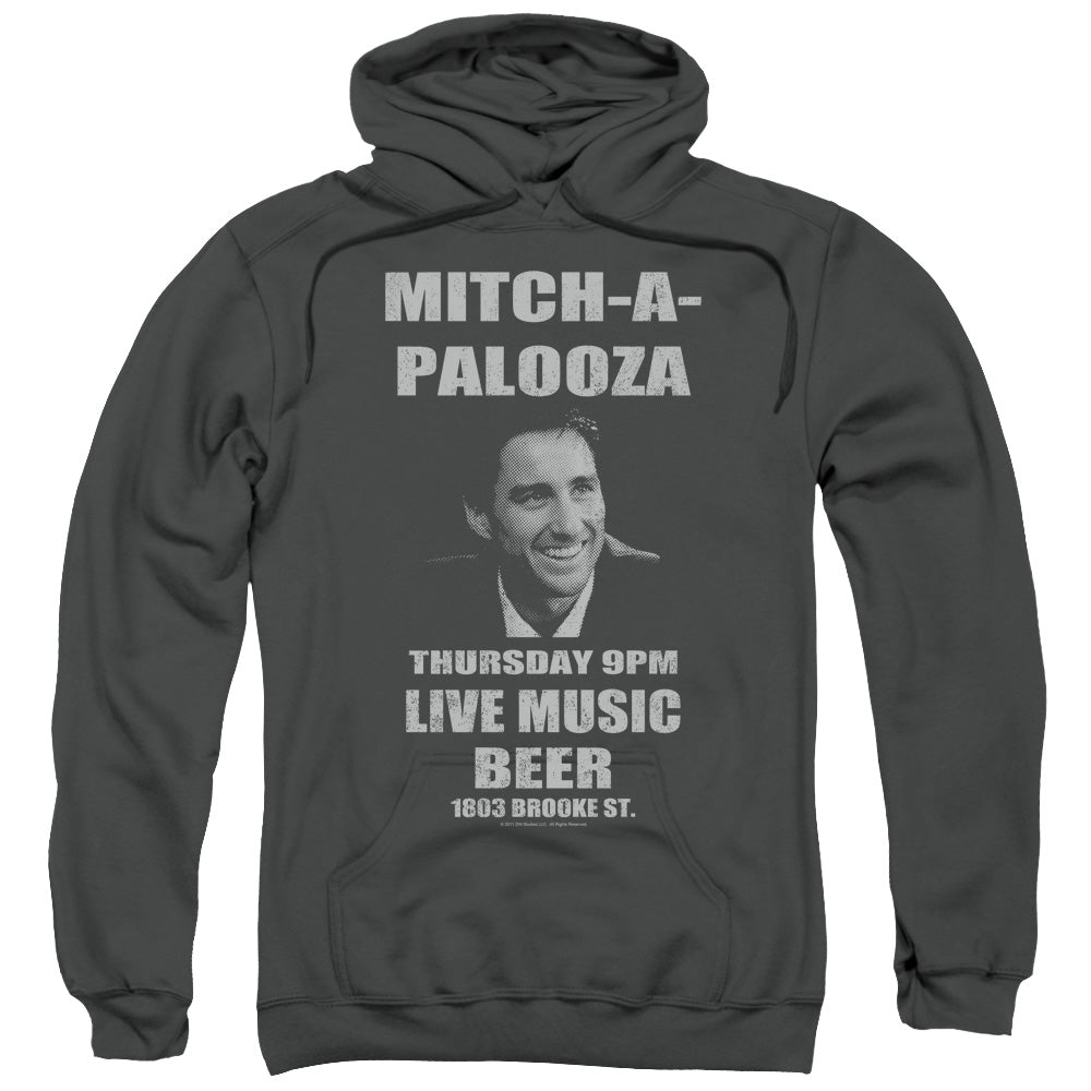 Old School Mitchapalooza Mens Hoodie Charcoal