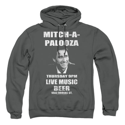 Old School Mitchapalooza Mens Hoodie Charcoal