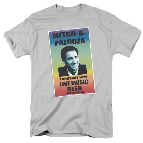 Old School Mitchapalooza Mens T Shirt Silver