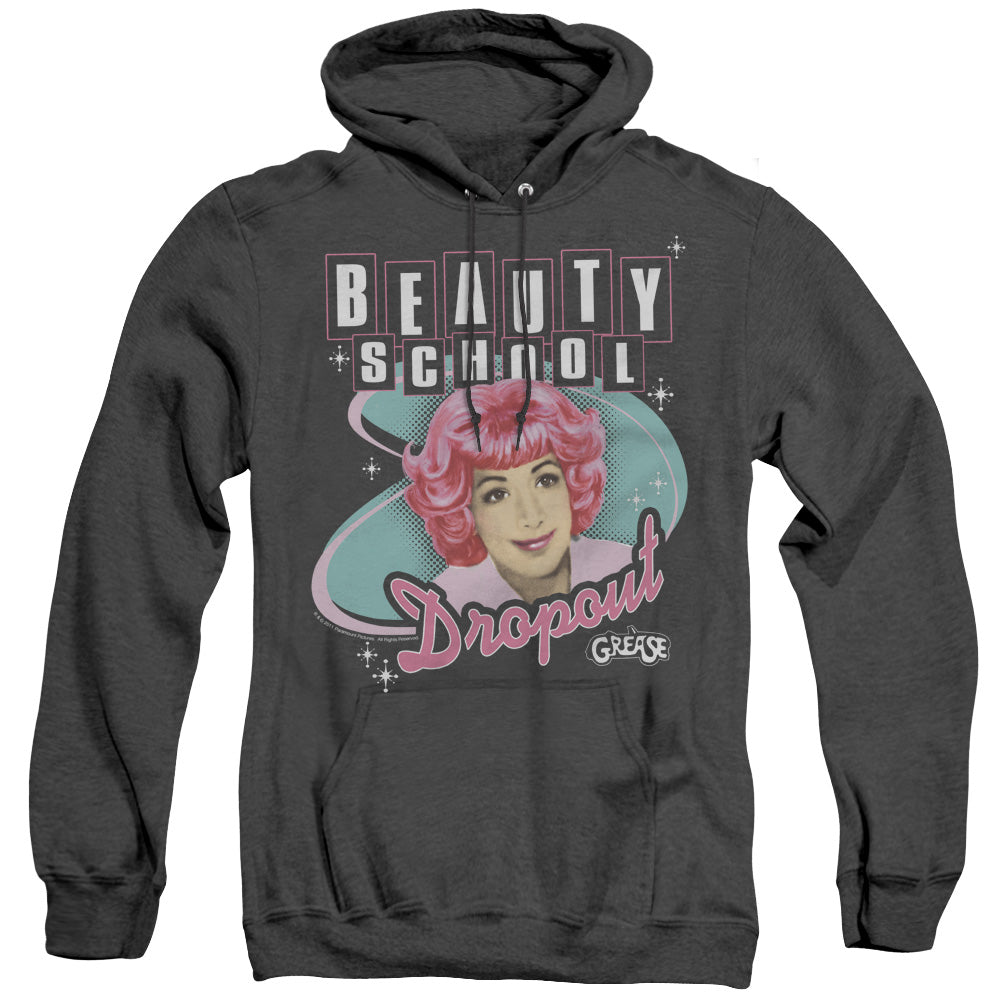 Grease Beauty School Dropout Heather Mens Hoodie Black