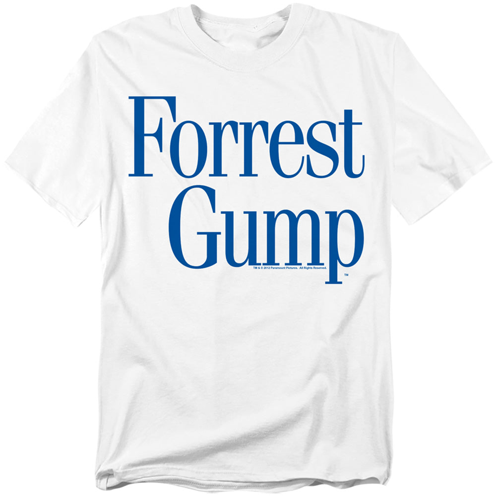 Forrest Gump Logo Mens T Shirt White