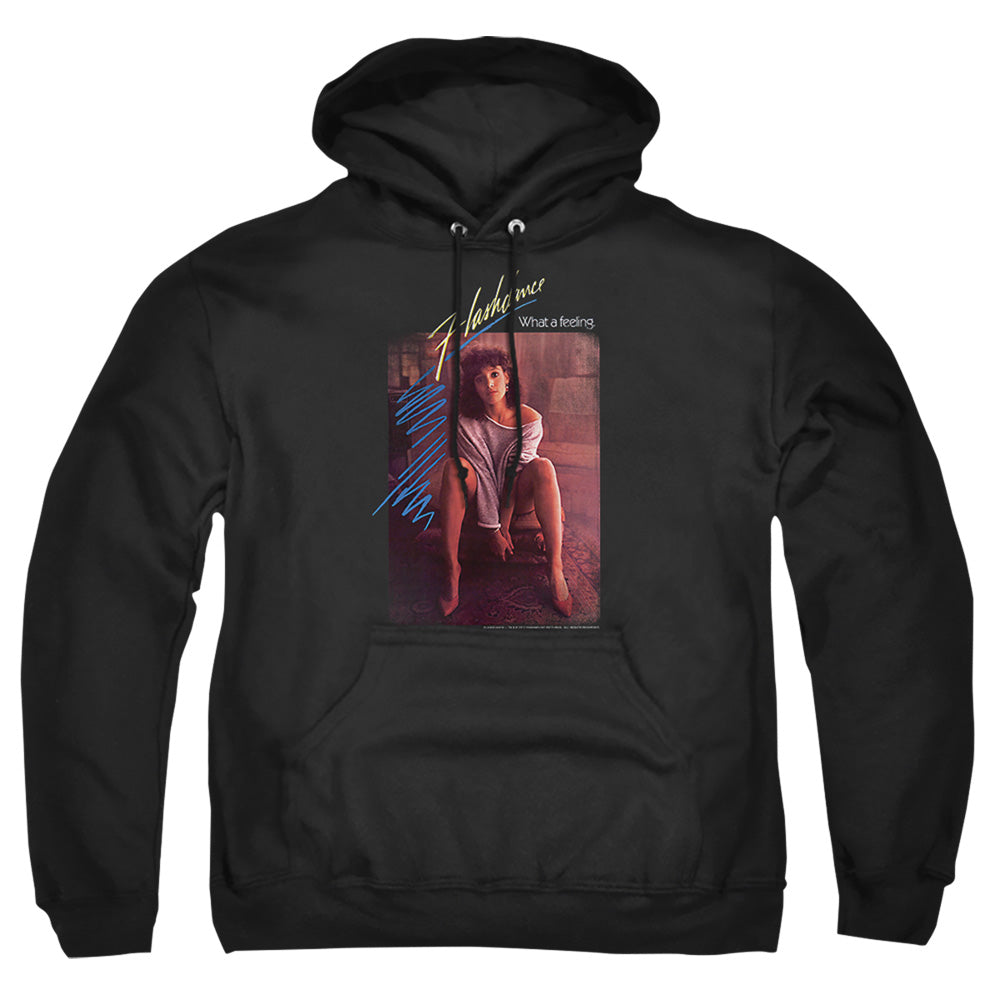 Flashdance Title Mens Hoodie Black