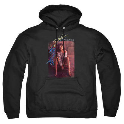 Flashdance Title Mens Hoodie Black