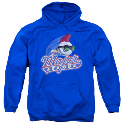 Major League Title Mens Hoodie Royal Blue