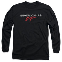 Load image into Gallery viewer, Beverly Hills Cop Logo Mens Long Sleeve Shirt Black
