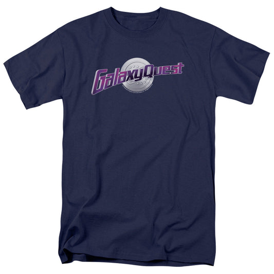 Galaxy Quest Logo Mens T Shirt Navy Blue