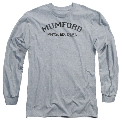 Beverly Hills Cop Mumford Mens Long Sleeve Shirt Athletic Heather