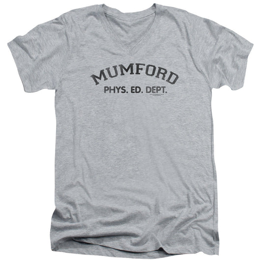 Beverly Hills Cop Mumford Mens Slim Fit V-Neck T Shirt Athletic Heather