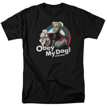 Load image into Gallery viewer, Zoolander Obey My Dog Mens T Shirt Black
