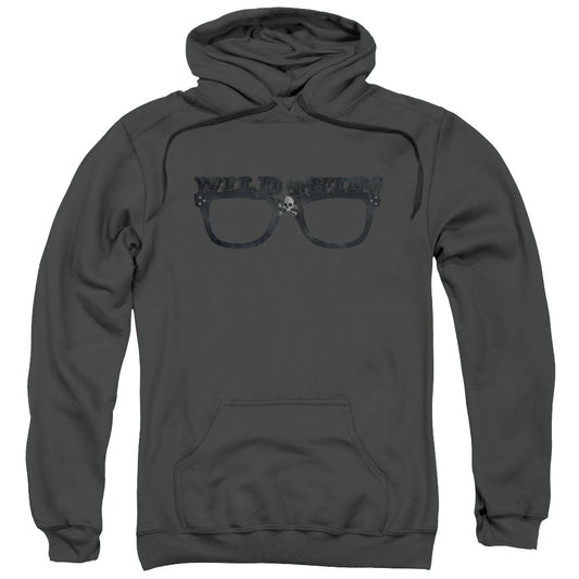 Major League Wild Thing Mens Hoodie Charcoal