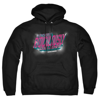 Zoolander Ridiculously Good Looking Mens Hoodie Black