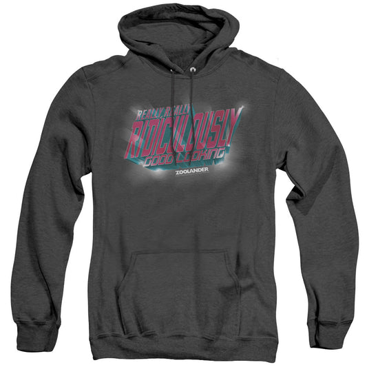Zoolander Ridiculously Good Looking Heather Mens Hoodie Black