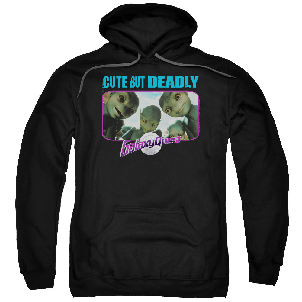 Galaxy Quest Cute But Deadly Mens Hoodie Black