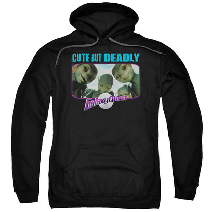Galaxy Quest Cute But Deadly Mens Hoodie Black