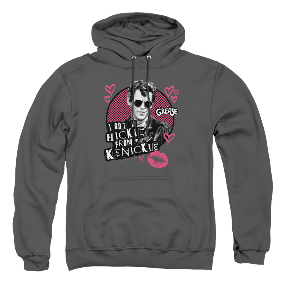 Grease Kenickie Mens Hoodie Charcoal