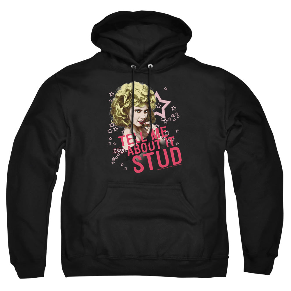 Grease Tell Me About It Stud Mens Hoodie Black