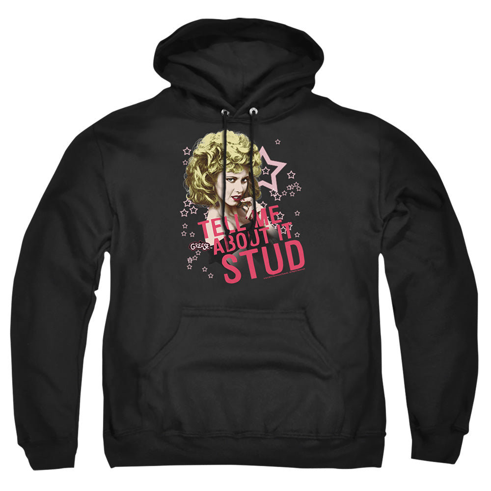 Grease Tell Me About It Stud Mens Hoodie Black