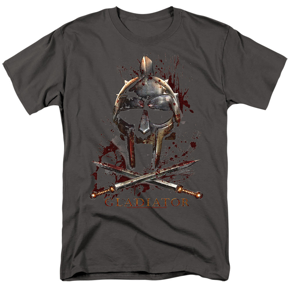 Gladiator Helmet Mens T Shirt Black