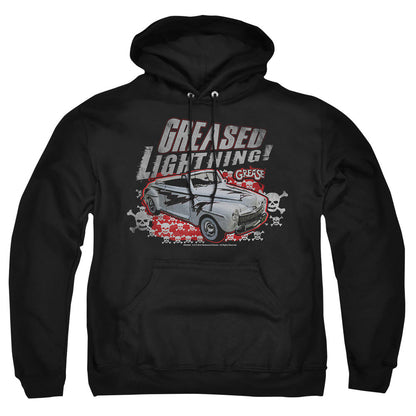 Grease Greased Lightening Mens Hoodie Black