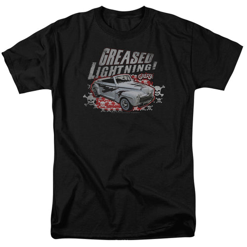 Grease Greased Lightening Mens T Shirt Black