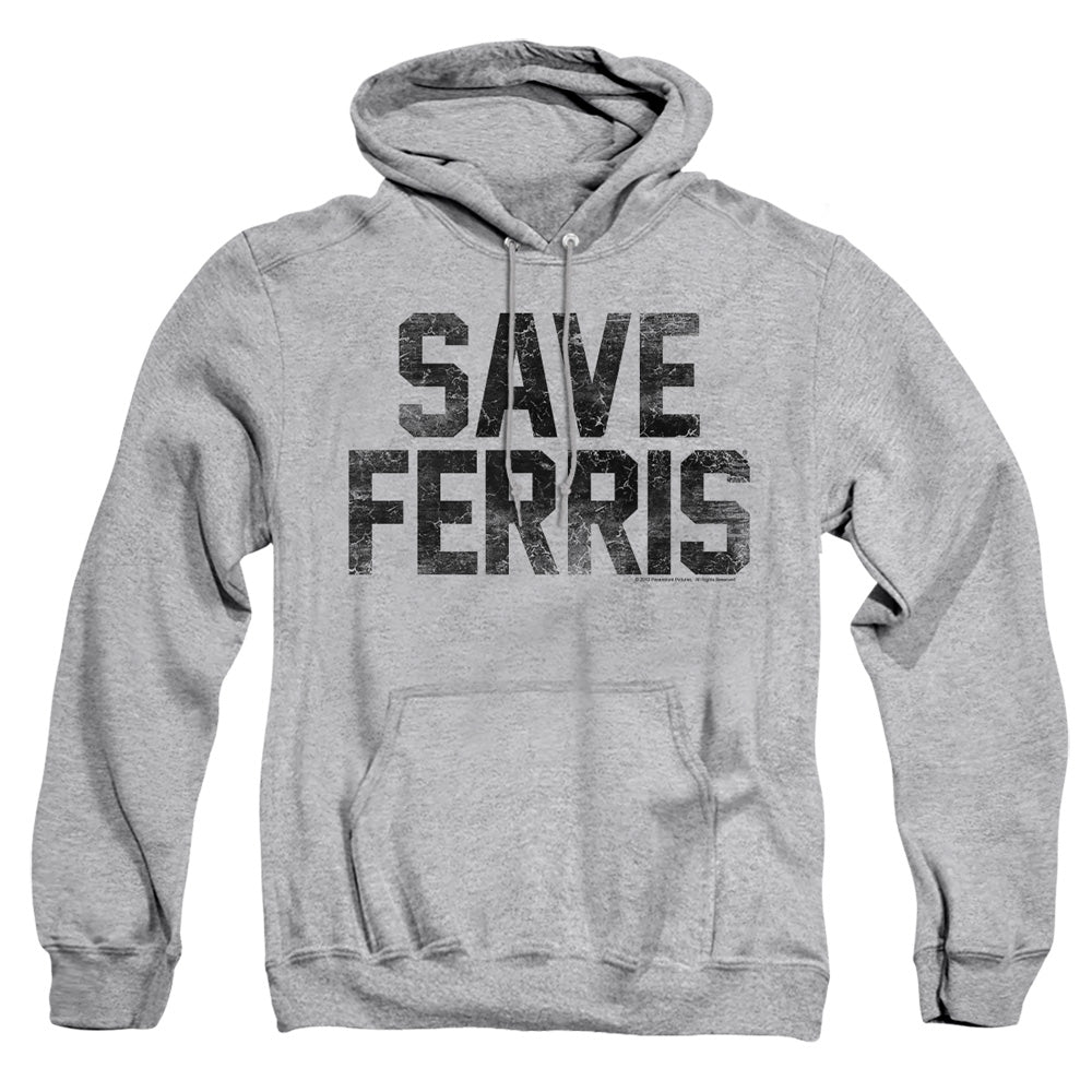 Ferris Bueller Save Ferris Mens Hoodie Athletic Heather