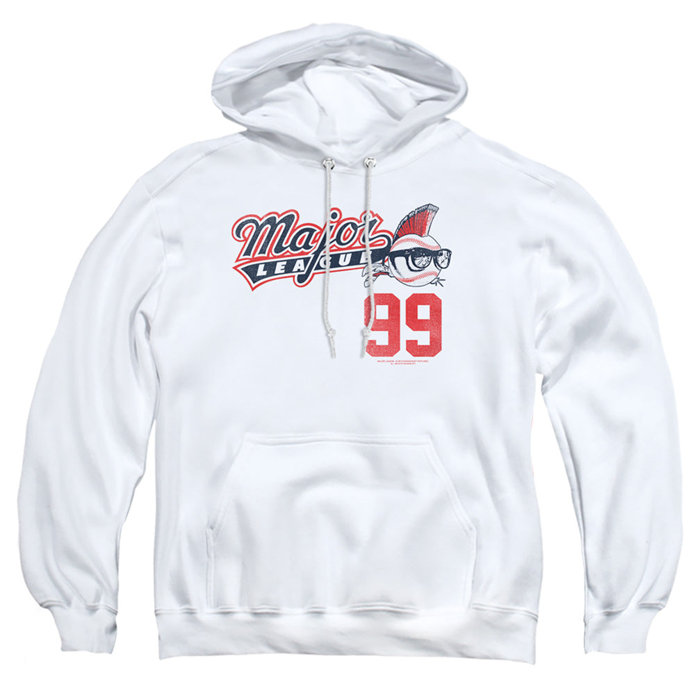 Major League 99 Mens Hoodie White