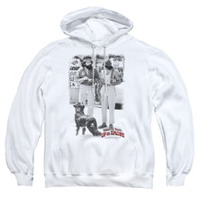 Load image into Gallery viewer, Up In Smoke Square Mens Hoodie White
