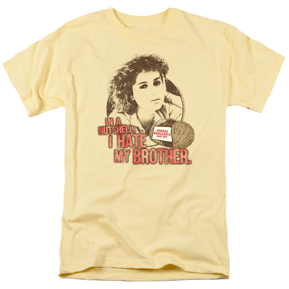Ferris Bueller Nutsheel Mens T Shirt Banana