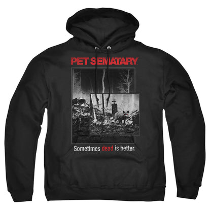 Pet Sematary Cat Poster Mens Hoodie Black