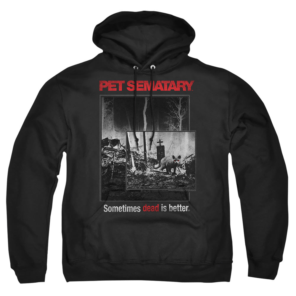 Pet Sematary Cat Poster Mens Hoodie Black