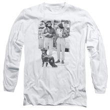 Load image into Gallery viewer, Up In Oke Cheech Chong Dog Mens Long Sleeve Shirt White
