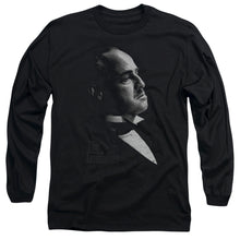 Load image into Gallery viewer, Godfather Graphic Vito Mens Long Sleeve Shirt Black Officially Licensed
