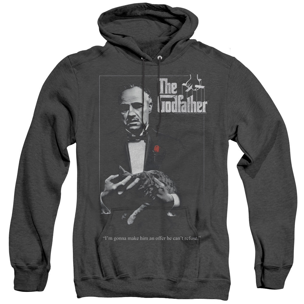 Godfather Poster Heather Mens Hoodie Black