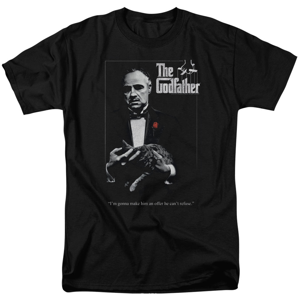 Godfather Poster Mens T Shirt Black