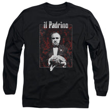 Load image into Gallery viewer, Godfather Sangue Mens Long Sleeve Shirt Black Officially Licensed
